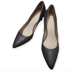 Cole Haan Grand OS Gray Leather Pump Size 9B